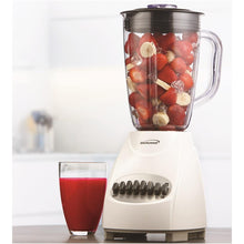 Load image into Gallery viewer, Brentwood 12-Speed Blender with Plastic Jar (White) - Northwest Homegoods
