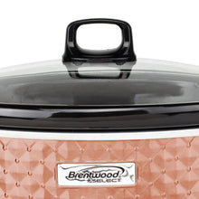 Load image into Gallery viewer, Brentwood 7-Quart Slow Cooker (Copper) - Northwest Homegoods
