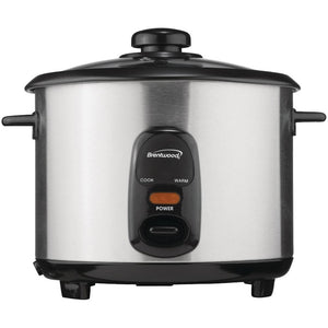 Brentwood 5-Cup Stainless Steel Rice Cooker - Northwest Homegoods