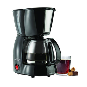 Brentwood 4-Cup Coffee Maker (Black) - Northwest Homegoods