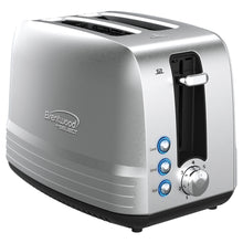 Load image into Gallery viewer, 850-Watt Extra-Wide Slot 2-Slice Stainless Steel Toaster
