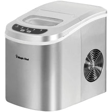 Load image into Gallery viewer, Magic Chef 27-Pound-Capacity Portable Ice Maker (Silver with Silver Top)
