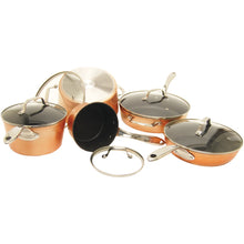 Load image into Gallery viewer, THE ROCK™ by Starfrit® 10-Piece Copper Cookware Set
