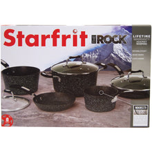 Load image into Gallery viewer, THE ROCK™ by Starfrit® 8-Piece Cookware Set with Bakelite® Handles

