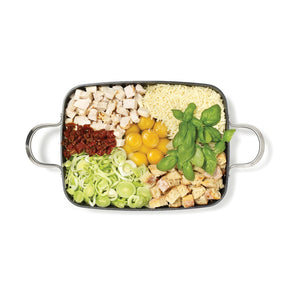 THE ROCK™ by Starfrit® One Pot 9" x 13", 5.3-Quart Rectangular Dish with Lid