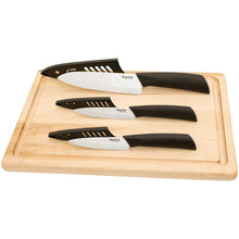 Load image into Gallery viewer, Starfrit 3-Piece Set of Ceramic Knives
