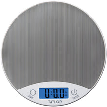Load image into Gallery viewer, Taylor Stainless Steel Digital Kitchen Scale
